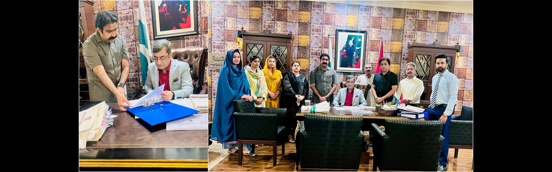 Vice Chancellor Prof. Dr. Rauf-e-Azam Officially Announces Gazette Notification for BS, DPT & Pharm-D Results (Session 2023-2027 & 2023-2028) 6th Semester
